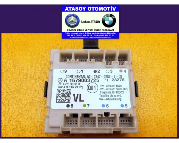 MERCEDES W213 VL A1679003725 A1679002718 A1679002618 A1679002518 A1679001418 A1679005413 A1679003613 A1679003513 A1679007612 A1679008311 A1679008211 A1679008111 A1679003811 A1679003711 A1679003611 A1679002108 A1679008405